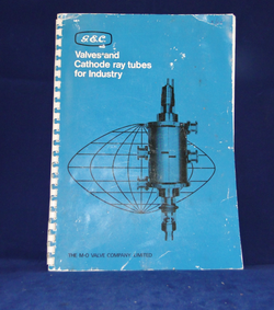 GEC, VALVES & CATHODE RAY TUBES FOR INDUSTRY, DATABOOK, A4, 1965