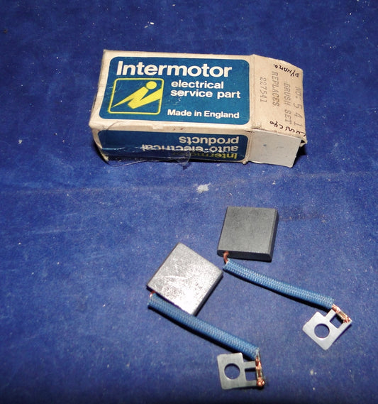 INTERMOTOR, NO 541, BRUSH SET, CAR DYNAMO, LUCAS C40, REPLACES LUCAS LU227541, 227541