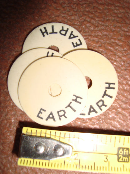 1920s RADIO CONTROL & CONNECTOR LABELS FOR CRYSTAL SETS etc - MULLARD MAGIC - 4