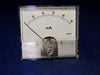 ANDERS, APPROX 85 X 77mm SIZE, 0 - 50mA DC, MOVING COIL, METER,