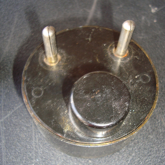 MOVING IRON METER AMPS HF 0 -50A EX MIL - MULLARD MAGIC - 2