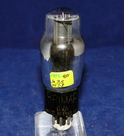 6J5G, BRIMAR, ORANGE BASE PRINT,  MARCH 1947 PRODUCTION