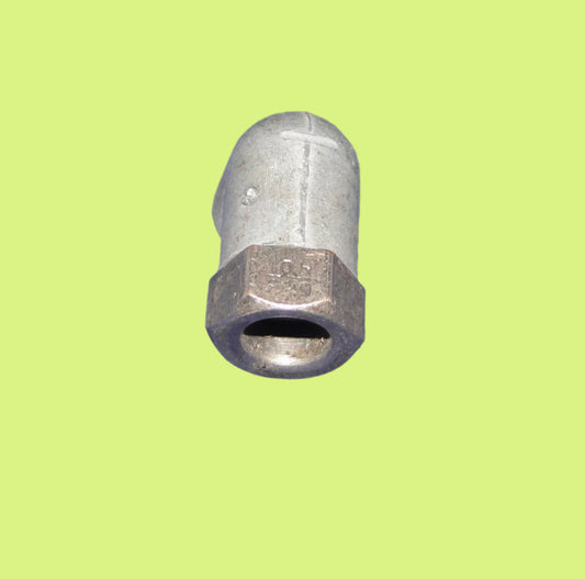 PYE PLUG, FEMALE, PYE SOCKET, COAXIAL RT ANGLE ENTRY, 10H/3911, AS USED ON, GEE RF UNIT , WS19, VARIOMETER,  etc. NEW UNISSUED.