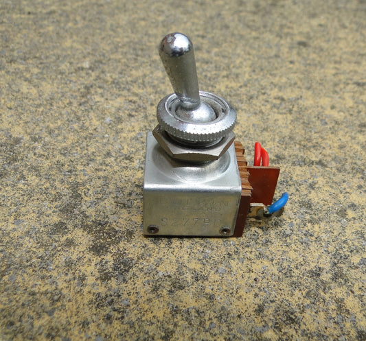 BULGIN, S277PD, PEAR DOLLY, DPST SWITCH, EX EQUIPT