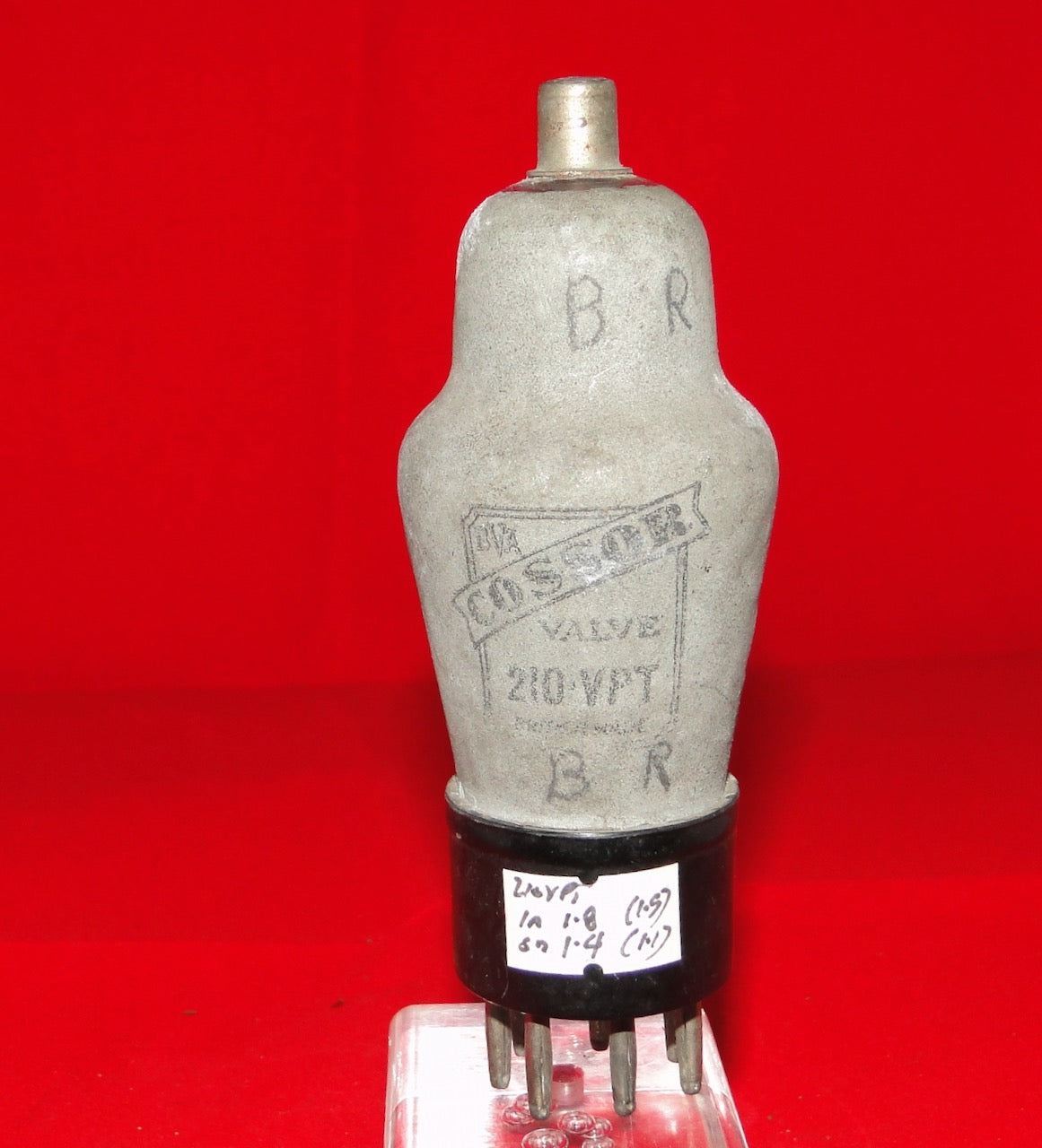210VPT, COSSOR, 210VPT, ARP5, CV1323, CV3787, W21, VP2