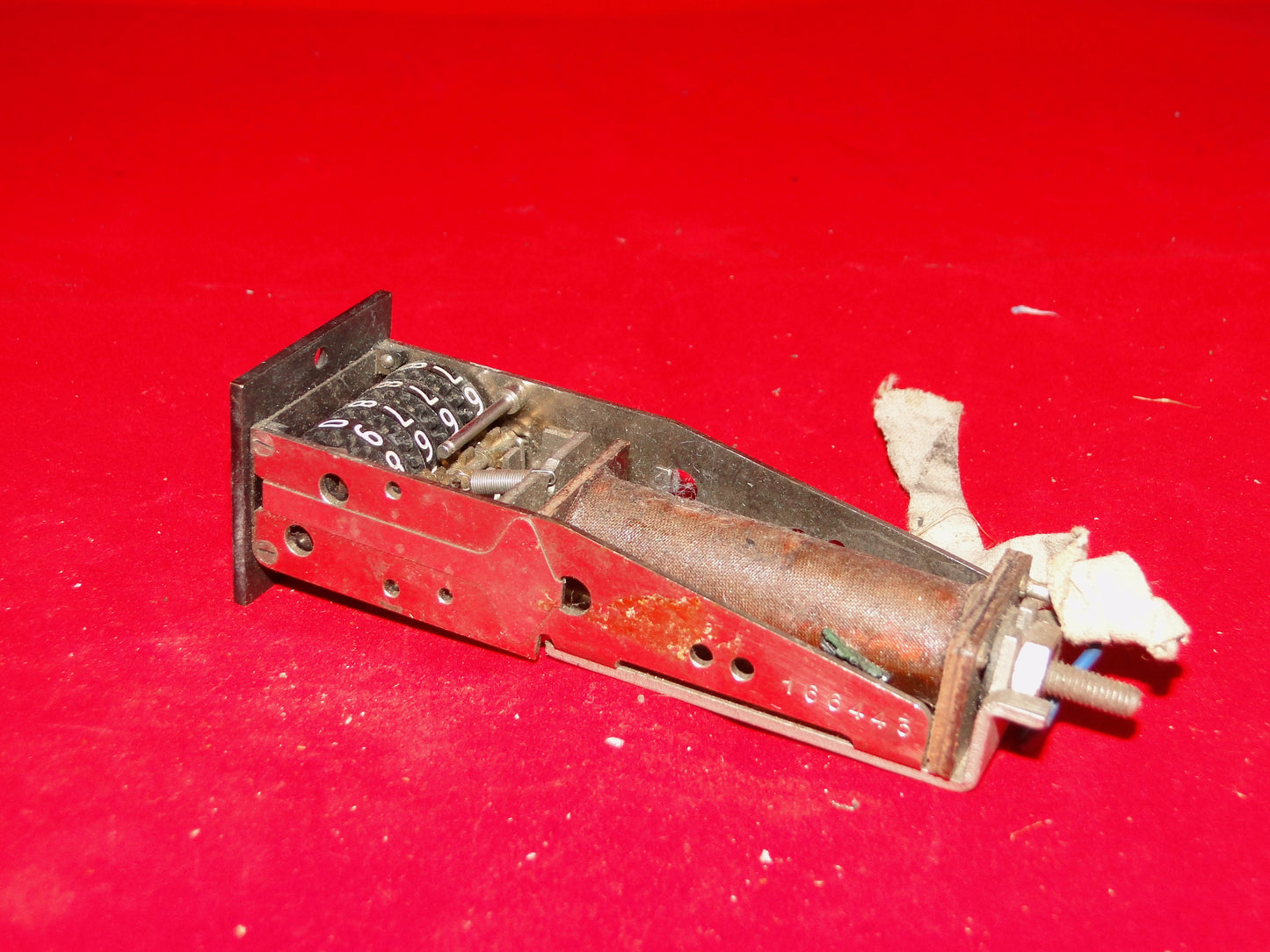 Sodeco, Geneve, Swiss, TCeZ4E, Vintage Impulse Counter with Reset,