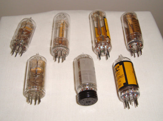 B7G BASED GLASS ENVELOPE CRYSTALS BY GEC, BROOKES AND MARCONI