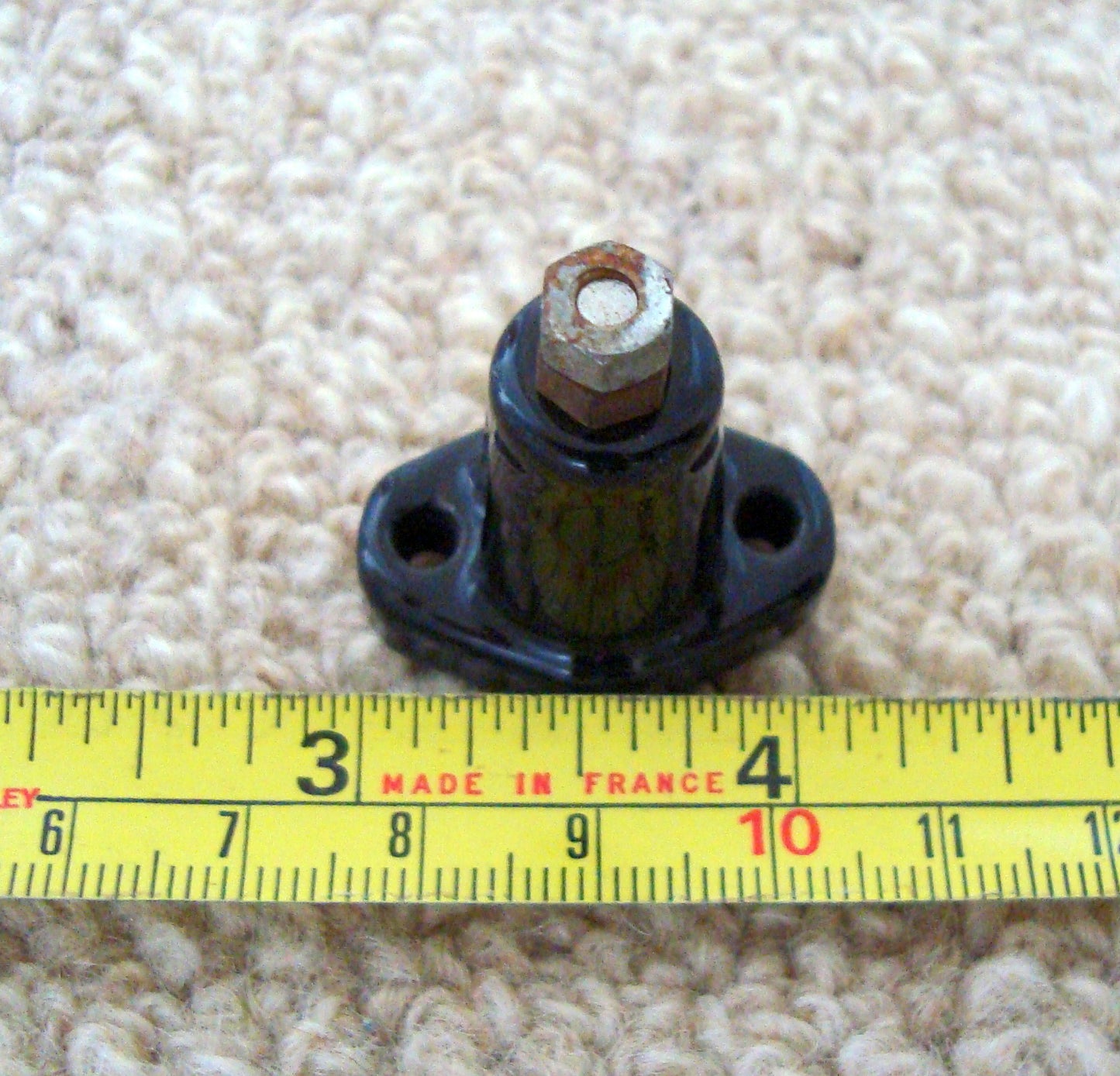 EDDYSTONE STEATITE STANDOFF THREADED WITH SCREWS