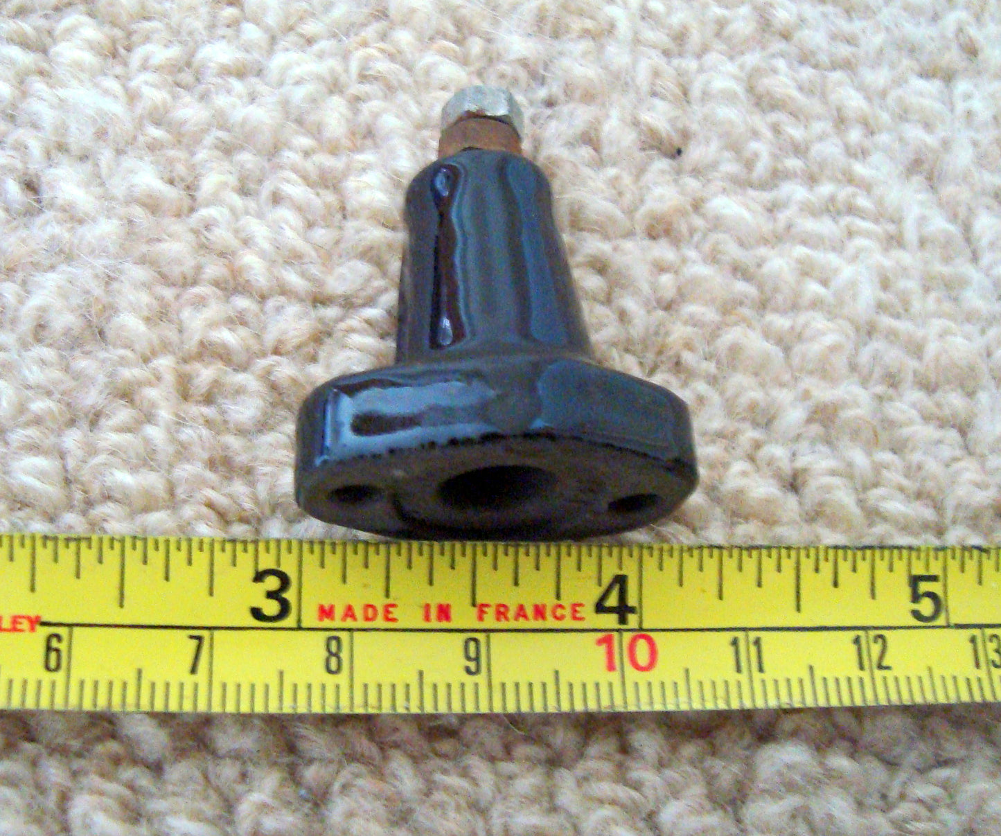 EDDYSTONE STEATITE STANDOFF THREADED WITH SCREWS