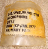 1977 NEW, UNISSUED, Larkspur Commanders Microphone for C11, C12, C13, C42 and C45. NSN 5965-99-901-0719