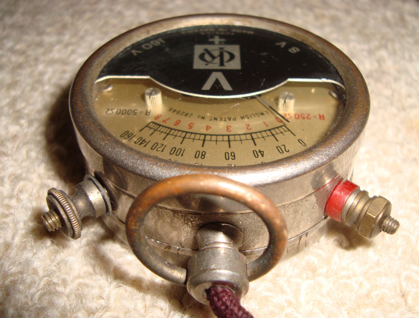 OK RADIO METER 8v, 160v 0-32m/a