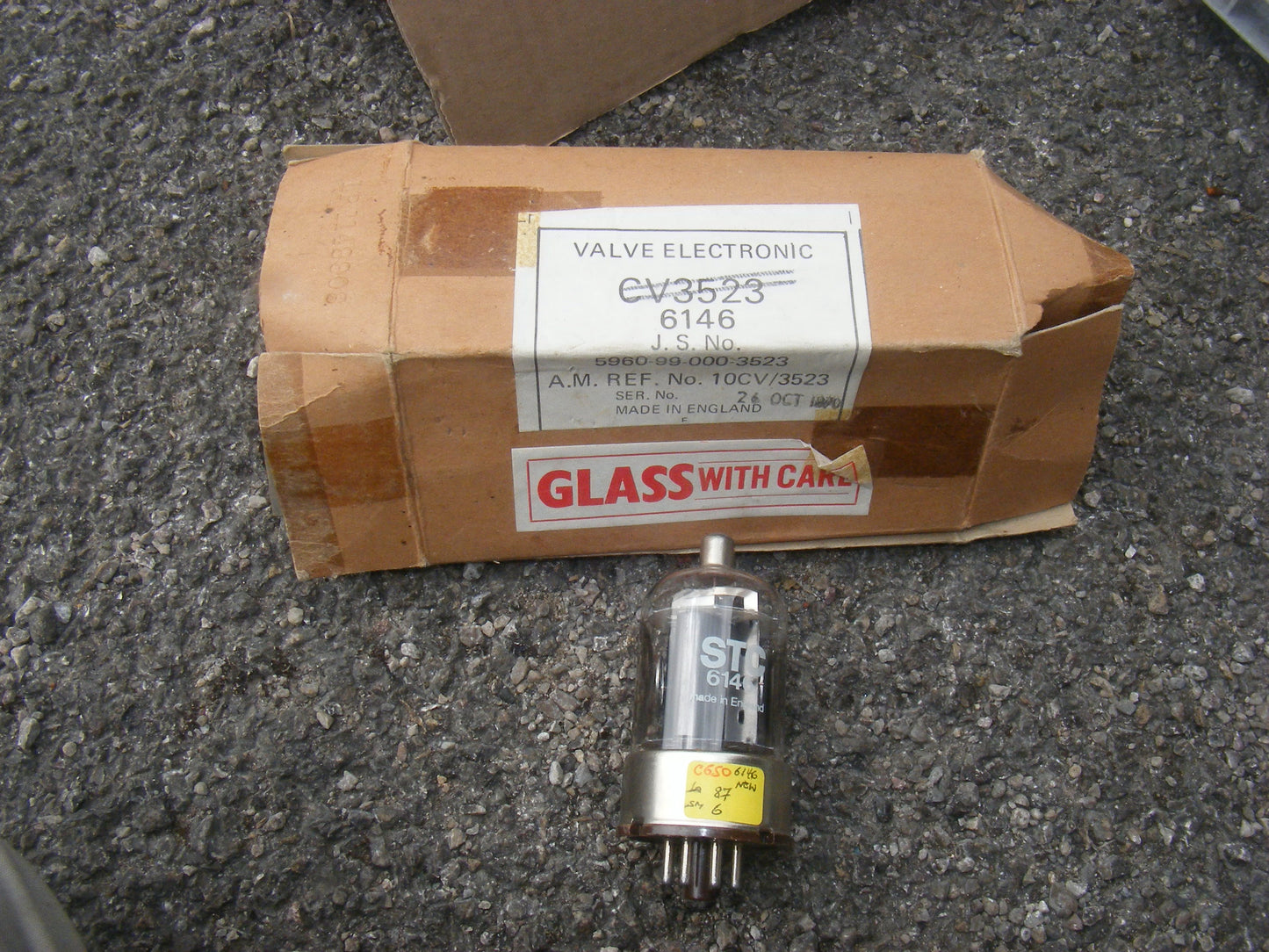 6146,STC, CV3523,  QE05/40, QV06/20, NEW BOXED