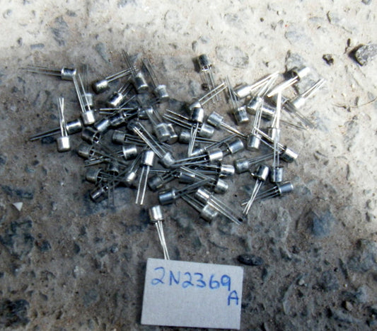 2N2369A NPN Silicon High Speed Transistor - MULLARD MAGIC - 1