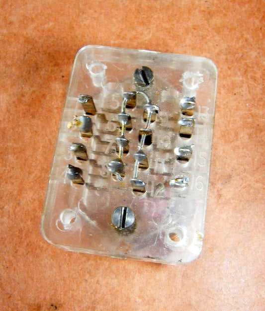 Voltage tapping block for a transformer - MULLARD MAGIC - 2