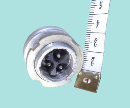 PLESSEY 3 PIN MAINS SOCKET FOR, RACAL RA17 OR AVO CT160 - MULLARD MAGIC - 1