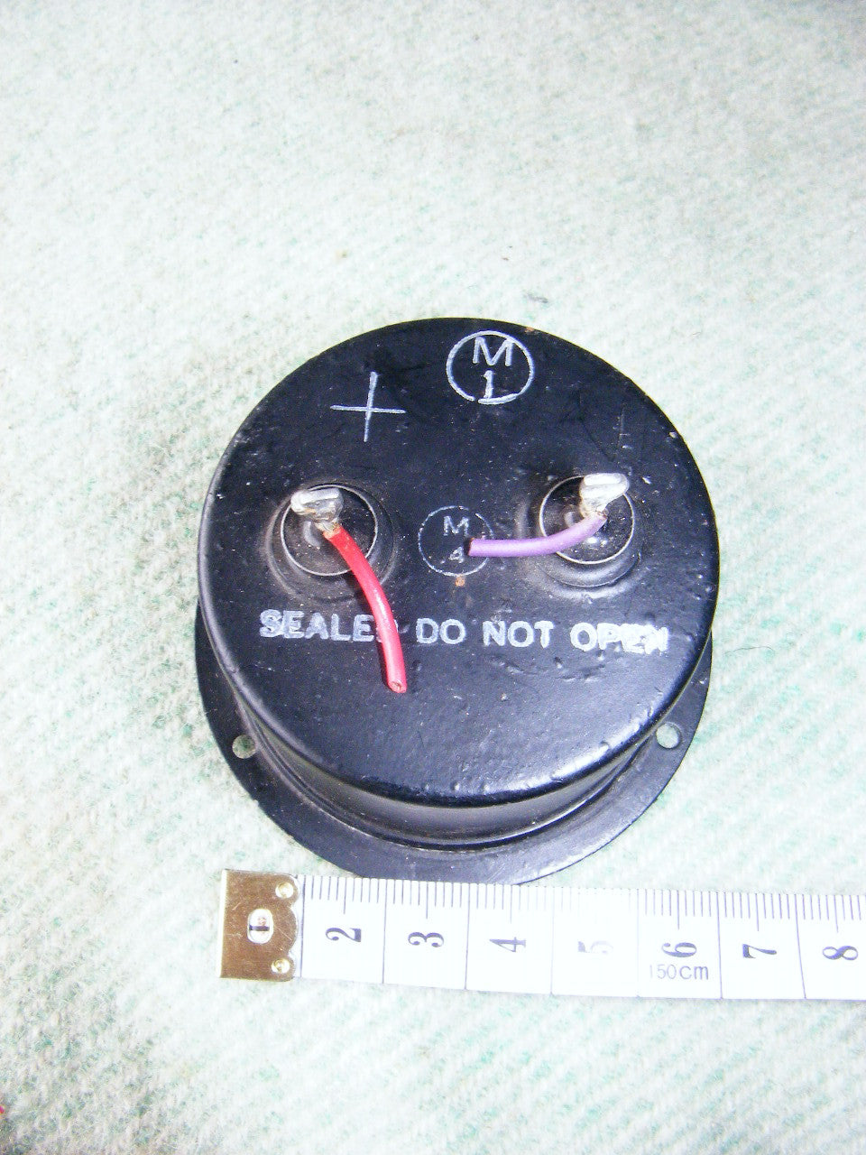 MARION INSTRUMENT, MODEL HS2, 10000 OHMS/VOLT, MOVING COIL METER, SCALED AT 1VAC - MULLARD MAGIC - 2