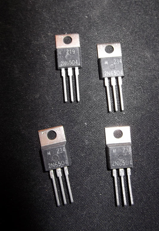 MOTOROLA 2N6504 TRANSISTOR