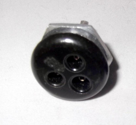 Miniature Bulgin, 3-Pin, Mains Panel Socket, 250V 3A,  SA2404 Socket as used for Michel Gyrodek PSU
