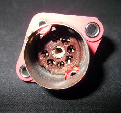 MCMURDO, BROWN MICANOL ,VALVE BASE, SHOCKPROOF RUBBER MOUNT, B7G