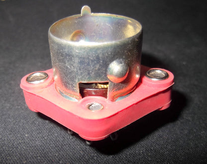 MCMURDO, BROWN MICANOL ,VALVE BASE, SHOCKPROOF RUBBER MOUNT, B7G