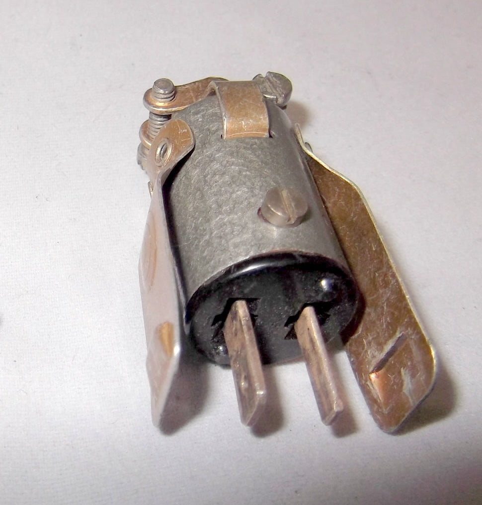 Plessey Multicon 2 Pin Panel Mount Plug as used in Pye Telecoms equipment NOS