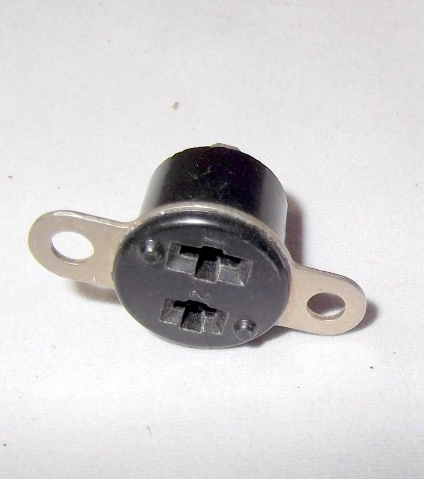 Plessey Multicon 2 Pin Panel Mount Socket as used in Pye Telecoms equipment