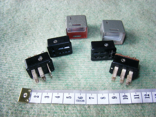 MINIATURE JONES PLUG, 6 PIN MALE, - MULLARD MAGIC