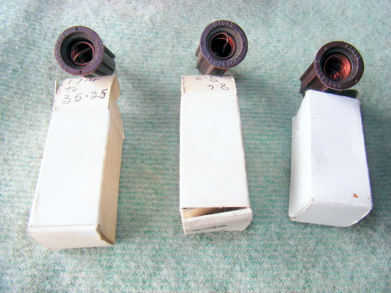 EDDYSTONE MINIATURE PLUG IN TUNING COILS, NO 706 - MULLARD MAGIC - 3