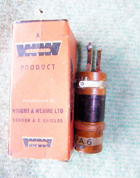 WRIGHT & WEARE, WEARITE COILS, SUPERHET, TYPE P, - MULLARD MAGIC - 2