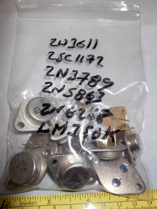 2N3611, PNP, Germanium, Power Transistor, TO3,