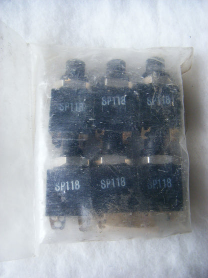 MARCONI, PUSH TO MAKE, SWITCH, AS USED IN R1155 AE METER, TYPE SP118 - MULLARD MAGIC - 1