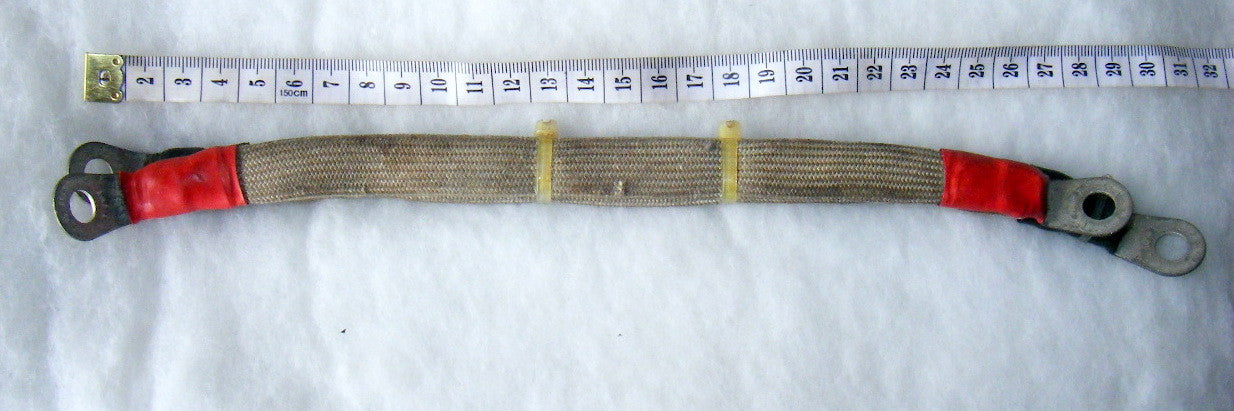 HEAVY DUTY MILITARY, EARTH LEAD, BRAIDED - MULLARD MAGIC