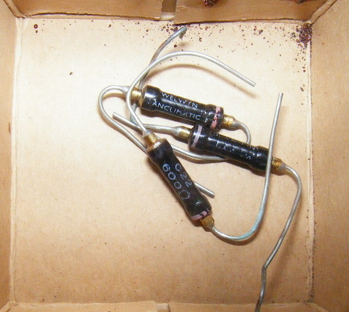 Assorted values Welwyn & Painton Panclimatic Resistor, C22 Series as used in AVO meter & AVO VCM - MULLARD MAGIC - 7