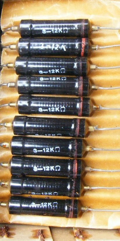 Assorted values Welwyn & Painton Panclimatic Resistor, C22 Series as used in AVO meter & AVO VCM - MULLARD MAGIC - 11