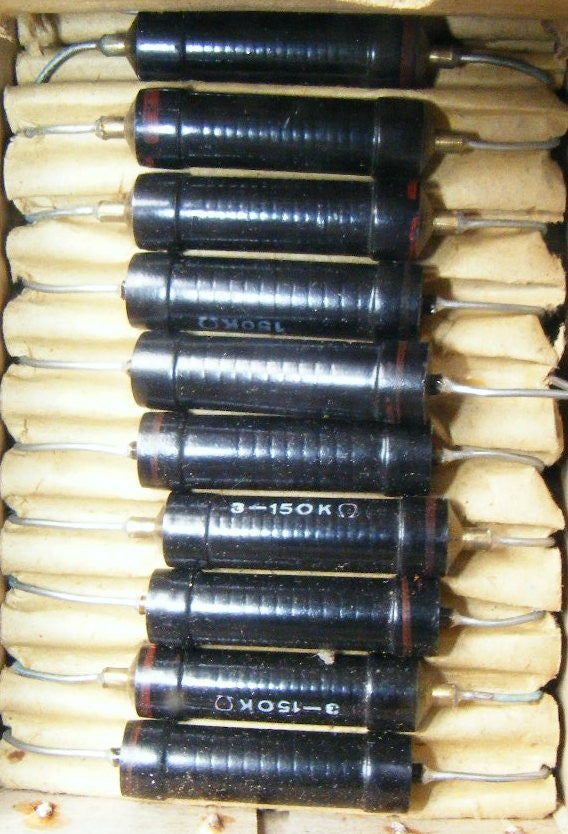 Assorted values Welwyn & Painton Panclimatic Resistor, C22 Series as used in AVO meter & AVO VCM - MULLARD MAGIC - 14