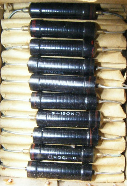 Assorted values Welwyn & Painton Panclimatic Resistor, C22 Series as used in AVO meter & AVO VCM - MULLARD MAGIC - 14