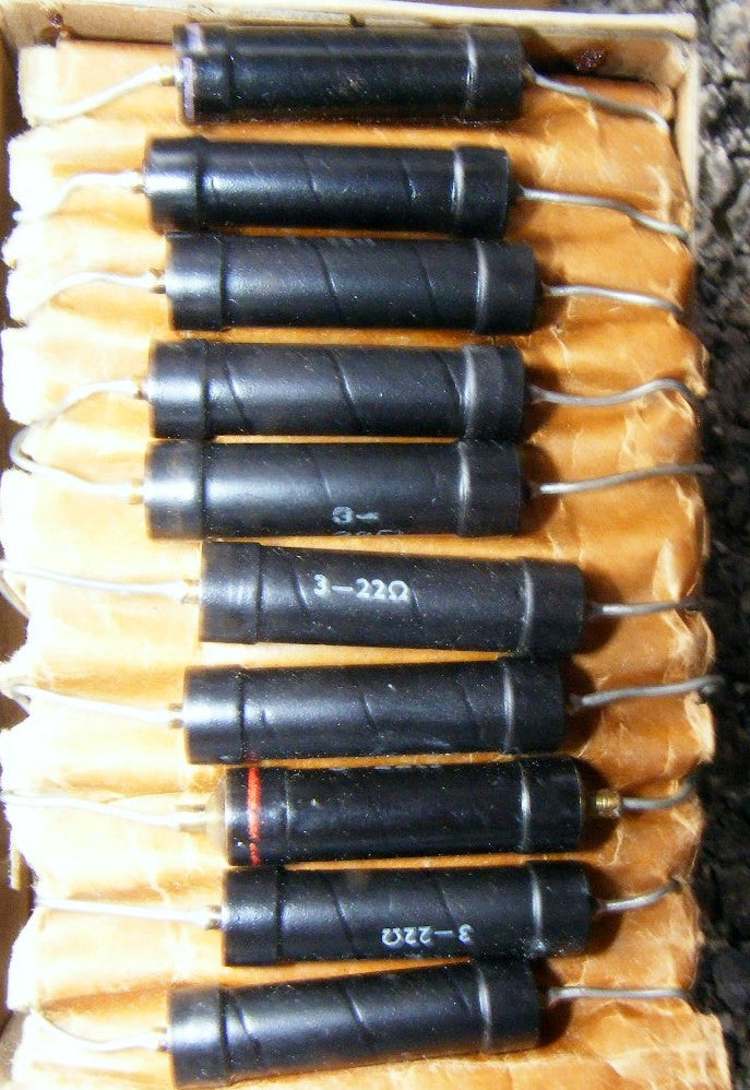 Assorted values Welwyn & Painton Panclimatic Resistor, C22 Series as used in AVO meter & AVO VCM - MULLARD MAGIC - 15