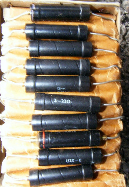 Assorted values Welwyn & Painton Panclimatic Resistor, C22 Series as used in AVO meter & AVO VCM - MULLARD MAGIC - 15