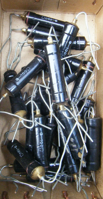 Assorted values Welwyn & Painton Panclimatic Resistor, C22 Series as used in AVO meter & AVO VCM - MULLARD MAGIC - 19