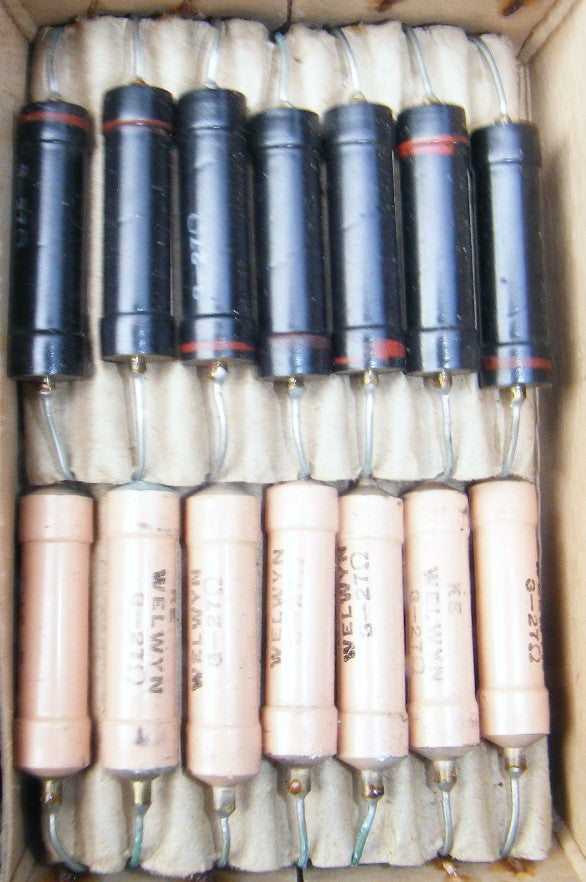 Assorted values Welwyn & Painton Panclimatic Resistor, C22 Series as used in AVO meter & AVO VCM - MULLARD MAGIC - 20