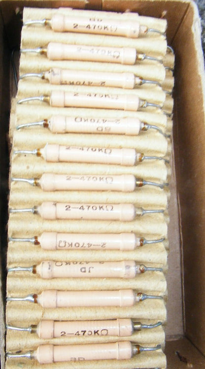 Assorted values Welwyn & Painton Panclimatic Resistor, C22 Series as used in AVO meter & AVO VCM - MULLARD MAGIC - 25