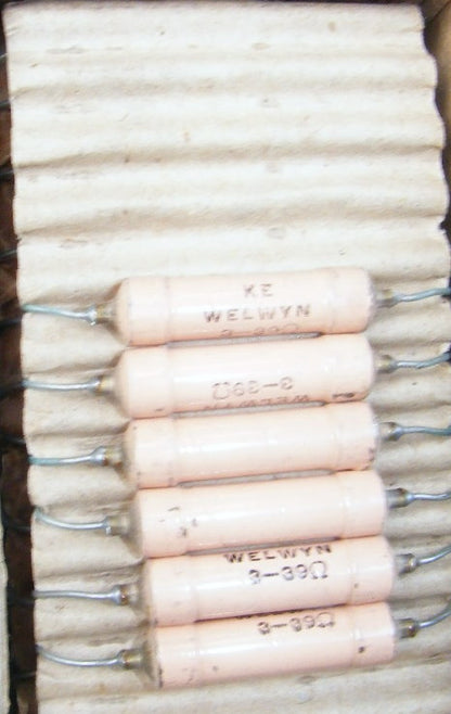 Assorted values Welwyn & Painton Panclimatic Resistor, C22 Series as used in AVO meter & AVO VCM - MULLARD MAGIC - 28