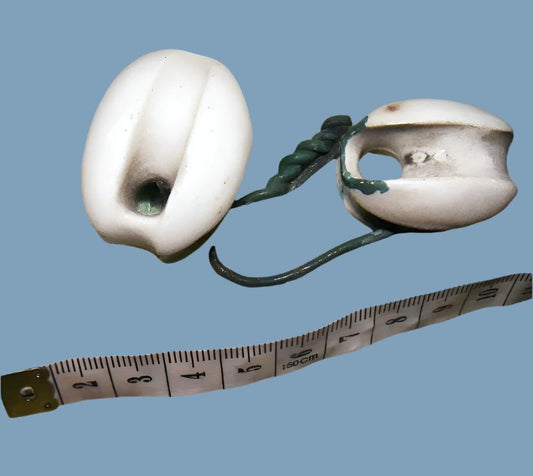 VINTAGE CERAMIC EGG ANTENNA AERIAL INSULATORS - MULLARD MAGIC - 2
