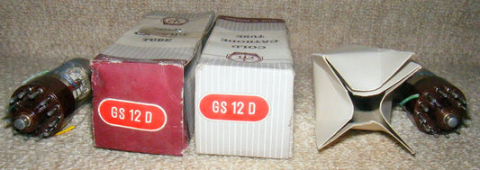 GS12DEricsson  Bi-directional double-pulse duodecal, (12-position), counting/selector tube, Neon filled, Dekatron, - MULLARD MAGIC - 2