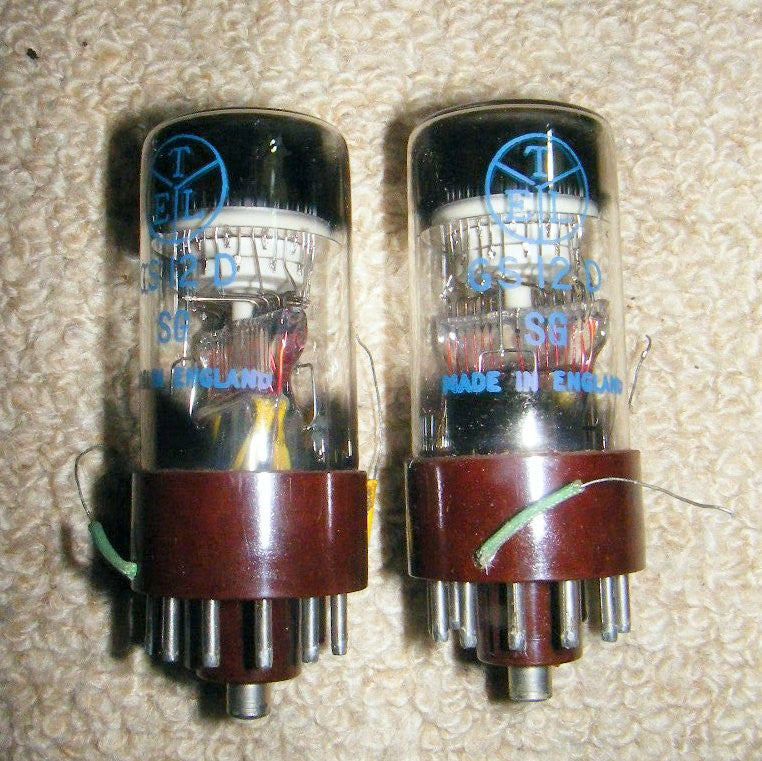 GS12DEricsson  Bi-directional double-pulse duodecal, (12-position), counting/selector tube, Neon filled, Dekatron, - MULLARD MAGIC - 3