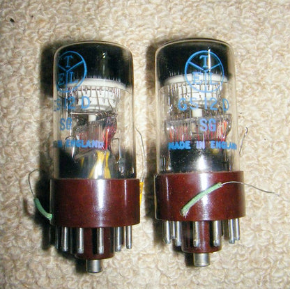 GS12DEricsson  Bi-directional double-pulse duodecal, (12-position), counting/selector tube, Neon filled, Dekatron, - MULLARD MAGIC - 3
