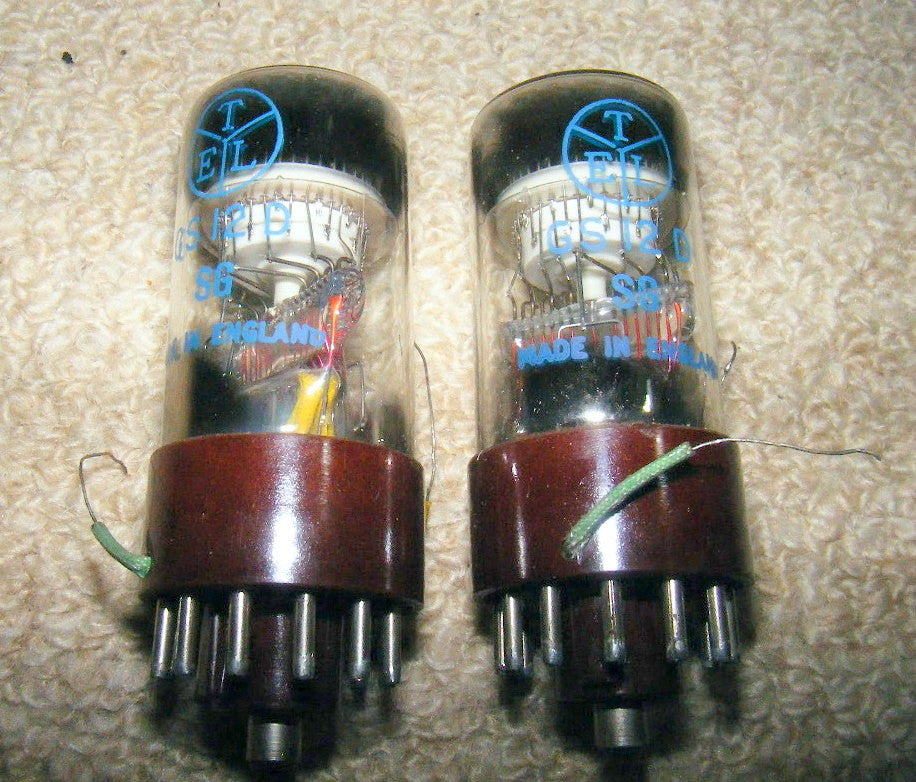 GS12DEricsson  Bi-directional double-pulse duodecal, (12-position), counting/selector tube, Neon filled, Dekatron, - MULLARD MAGIC - 4