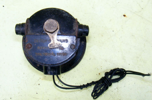 KLAXON KLAXET INDUSTRIAL SIGNAL HORN 1950S 240VAC 50HZ - MULLARD MAGIC - 2