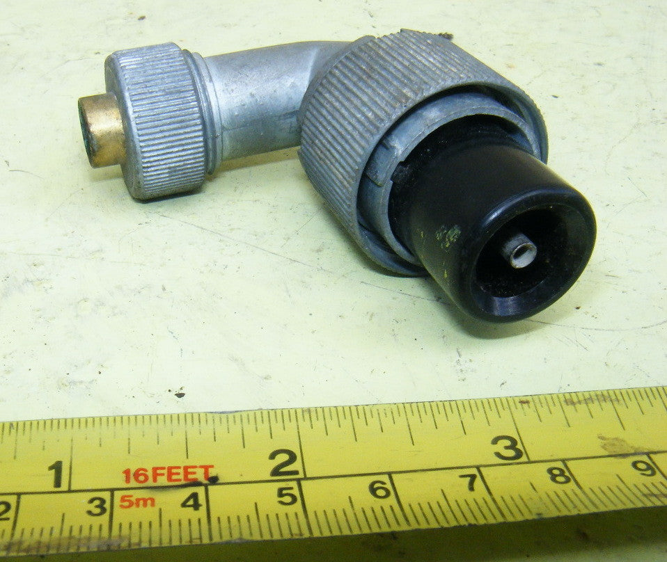 Plug, W Type, Rt Angle 1 Pin, 10H/856, RAF, MOD, Vintage Aircraft Spar ...