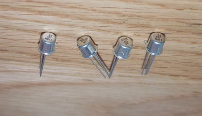 BC107, Small-signal, Transistor, NPN, 45V 0.2A, TO-18,